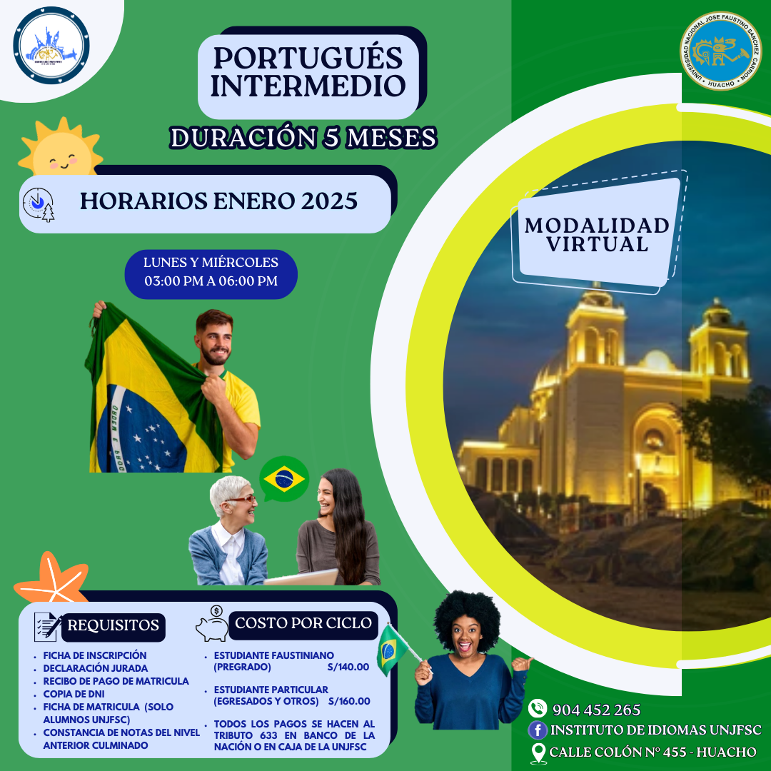 Horario virtual de Portugues